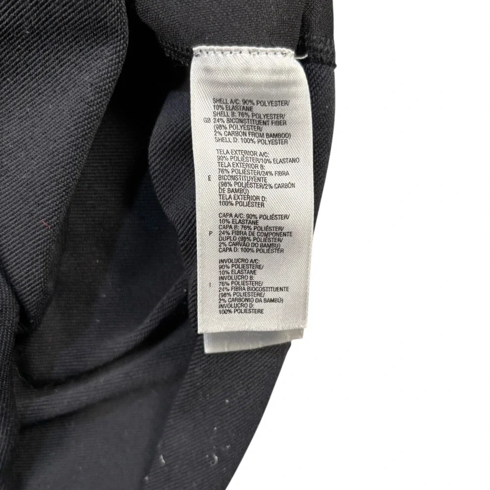 The North Face Men's Black Quarter‎ Zip Pullover Athletic Sweatshirt Sz L TNF
